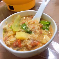 番茄土豆烩饭的做法[图]