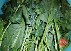 韩式菠菜小菜的做法图解1