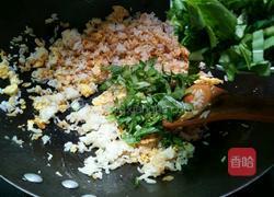 油菜蛋炒饭的做法图解7