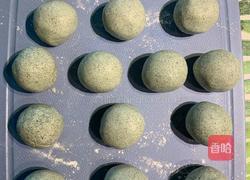 黑芝麻艾草青团的做法图解6