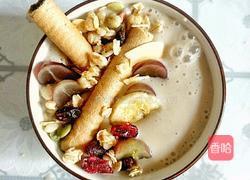 坚果麦片香蕉酸奶昔的做法图解6