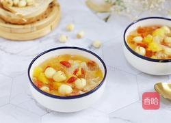 桃胶银耳凤梨甜汤的做法图解8