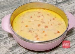 番茄虾仁馒头布丁 (宝宝辅食）的做法图解11