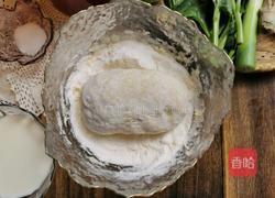 猪肉香菜水饺的做法图解3