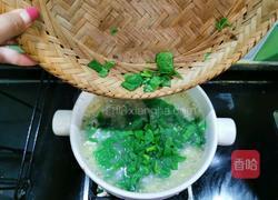 扇贝木耳菜鸡蛋疙瘩汤的做法图解12