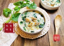 扇贝木耳菜鸡蛋疙瘩汤的做法图解14