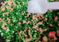 蒜苔炒肉末的做法图解5
