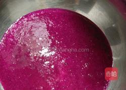 火龙果松饼的做法图解1