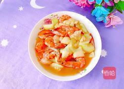 西葫芦炒虾的做法图解13