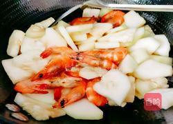 西葫芦炒虾的做法图解8
