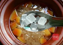 奶香木瓜银耳羹的做法图解6