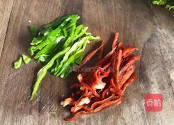 茭白炒肉丝的做法图解4