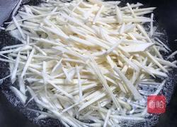 茭白炒肉丝的做法图解6