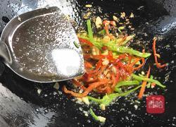 茭白炒肉丝的做法图解12