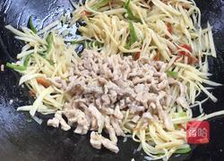 茭白炒肉丝的做法图解14
