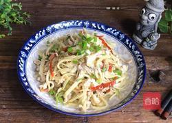 茭白炒肉丝的做法图解16