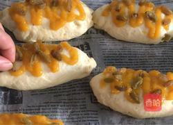 芒果酱葡萄干面包的做法图解12