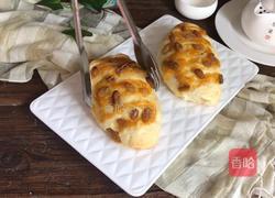 芒果酱葡萄干面包的做法图解14