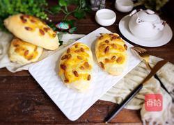 芒果酱葡萄干面包的做法图解15