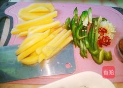 茄子土豆条的做法图解1