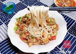 双茄肉沫拌面(10分钟快手打卤面)的做法图解17
