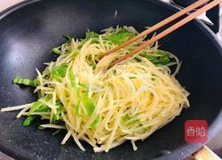 青椒土豆丝的做法图解4