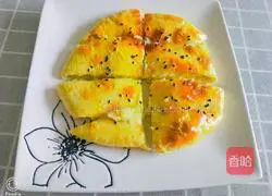 Illustration of how to make bursting durian cheese cake 11