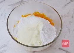 奶香南瓜汤圆饼的做法图解5