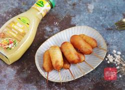 香炸迷你热狗的做法图解9