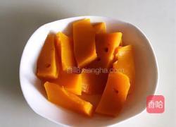 南瓜糯米方糕的做法图解1