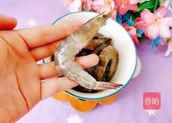 豆腐干韭菜炒虾的做法图解2