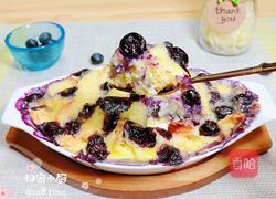 爆浆蓝莓芝士布丁(超爆炸)的做法图解16