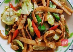 炒饼丝的做法图解12