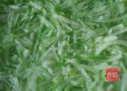 萝卜肉渣馅饺子的做法图解3