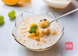 Q弹剔透的芒果西米露的做法图解8