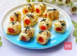 酥到掉渣的的香肠酥皮卷的做法图解10