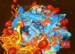 Cordyceps Flower Black-bone Chicken Soup Recipe Illustration 3