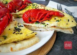 蒜香龙虾煎蛋饼的做法图解22