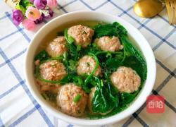 木耳菜肉丸汤的做法图解17