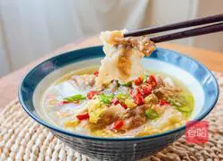 Illustration of how to make spicy and appetizing fat beef in sour soup 9