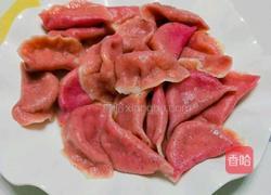 火龙果皮猪肉洋葱馅煮饺子的做法图解22