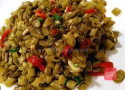 拿肉都不换的 (清炒酸豆角） 的做法图解12