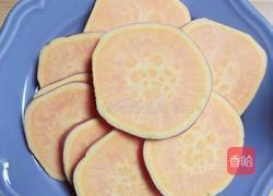 干酪粉香煎红薯的做法图解2