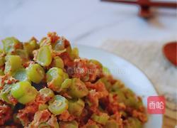 虾酱鸡蛋炒四季豆的做法图解8