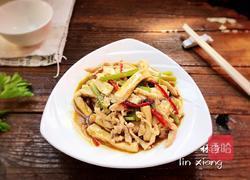 芹菜香干炒肉丝的做法图解17