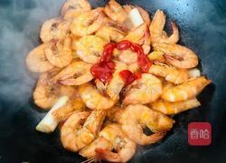 家常炒虾的做法图解8