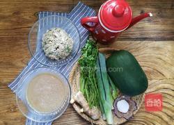 冬瓜香菜肉丸汤的做法图解1