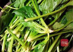 果仁菠菜的做法图解2