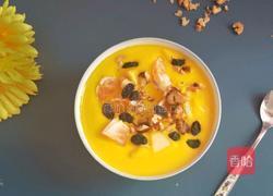 既可以当减肥早餐吃又可以当下午甜点消灭家里剩余南瓜～南瓜奶昔的做法图解8