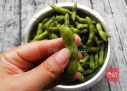 盐水毛豆的做法图解3